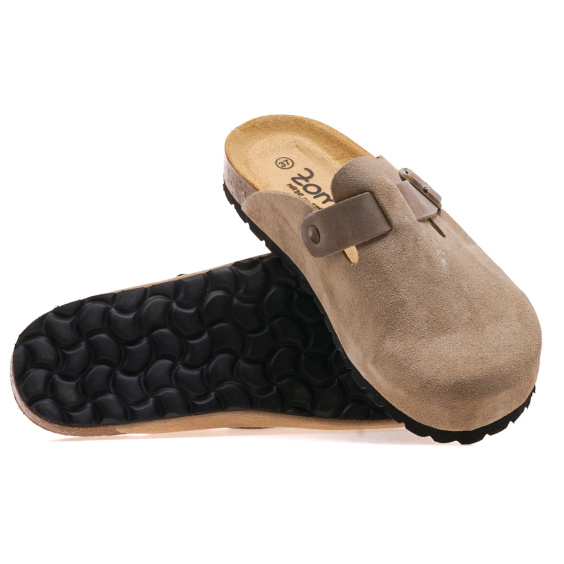 Шльопанці ZOMA 10415-0011 VELOUR CREMA