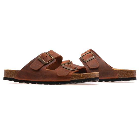 Шльопанці ZOMA 10251 CUERO 1/BROWN