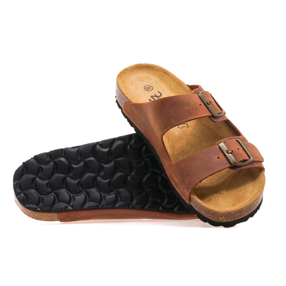 Шльопанці ZOMA 10251 CUERO 1/BROWN