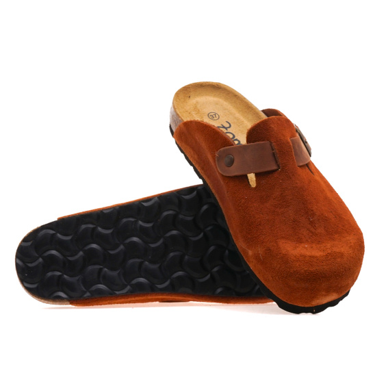 Шльопанці ZOMA 10415-0005 VELOUR TOSTADO