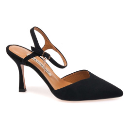 BRAVO MODA 0354/CZARNY ZAMSZ
