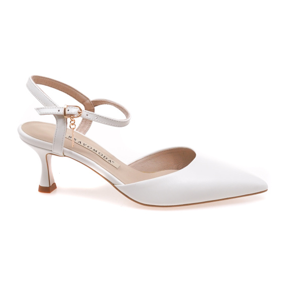 Босоніжки BRAVO MODA 0421/GWHITE SKORA