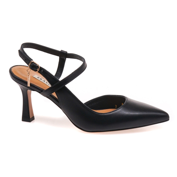 Босоніжки BRAVO MODA 0233/CZARNY SKORA