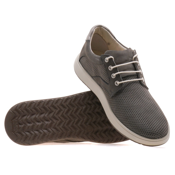 Туфлі комфорт IKOS 482-6/GREY NUB