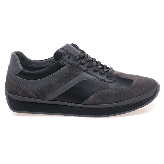 Кросівки IKOS 561-7/GREY+BL LTHR
