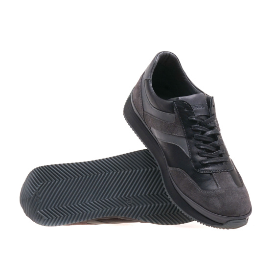 Кросівки IKOS 561-7/GREY+BL LTHR