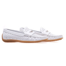 STEPTER 8924/WHITE LTHR