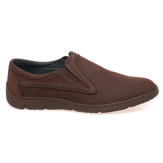 Туфлі комфорт IKOS 579-5/BROWN NUB