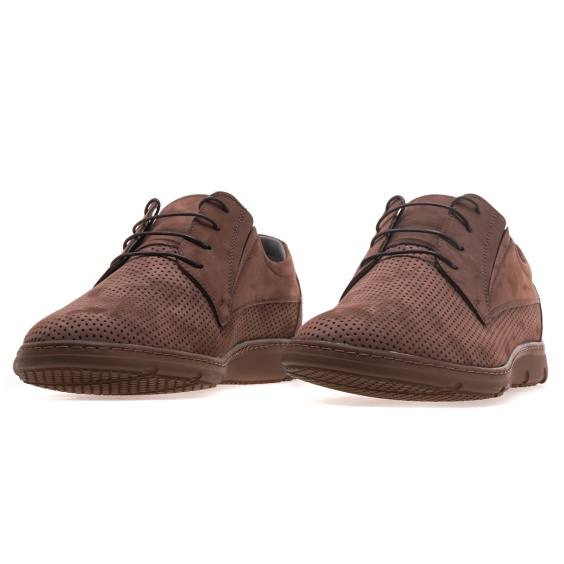 Туфлі комфорт IKOS 578-5/BROWN NUB