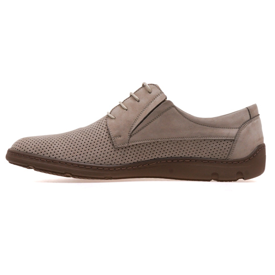 Туфлі комфорт IKOS 578-2/BEIGE NUBUK