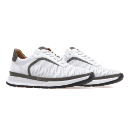 IKOS 542-2/WHITE LTHR