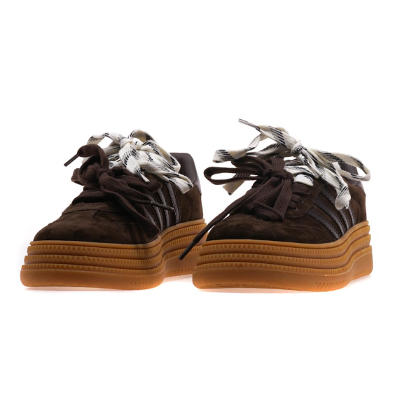Кеди STREBO AM10636-1A-Y19B/BROWN WELL