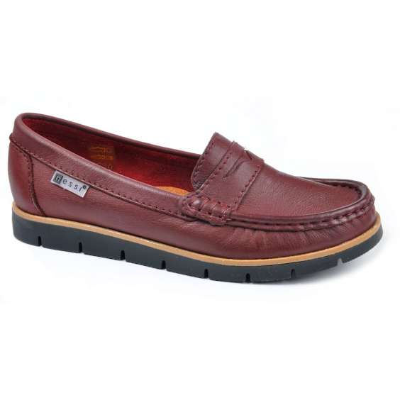 Мокасини NESSI 76506/BORDO 1