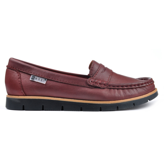 Мокасини NESSI 76506/BORDO 1