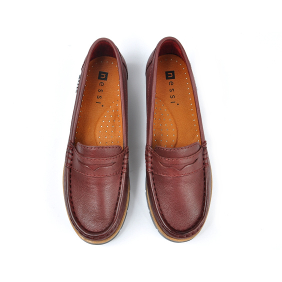 Мокасини NESSI 76506/BORDO 1
