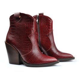 BRAVO MODA 2159/CROCO BORDO