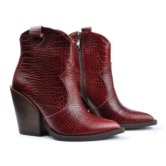 BRAVO MODA 2159/CROCO BORDO