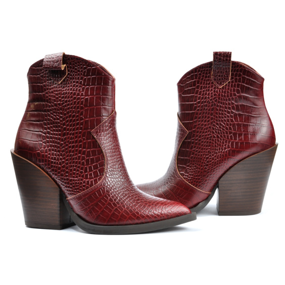 BRAVO MODA 2159/CROCO BORDO