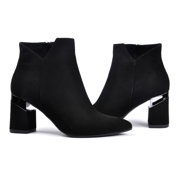 Черевики BRAVO MODA 2194/CZARNY ZAMSZ