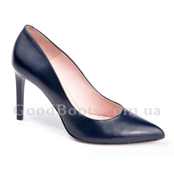 Туфлі човники Bravo Moda 1373/Granat Skora