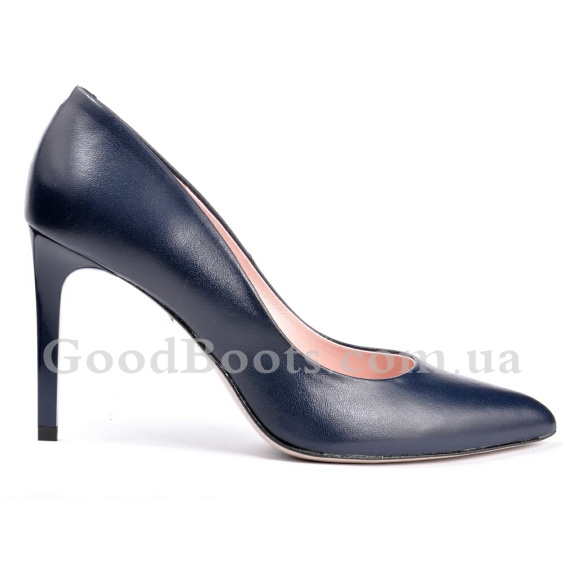 Туфлі човники Bravo Moda 1373/Granat Skora