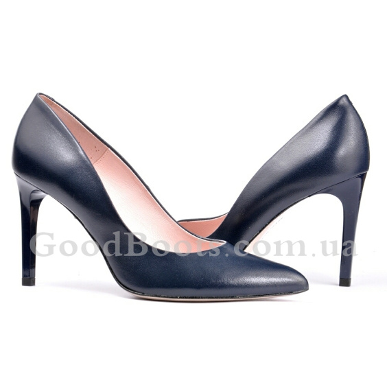Туфлі човники Bravo Moda 1373/Granat Skora