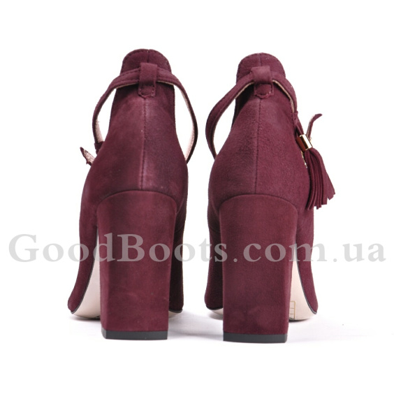 Туфлі човники Bravo Moda 1673/Sliwka