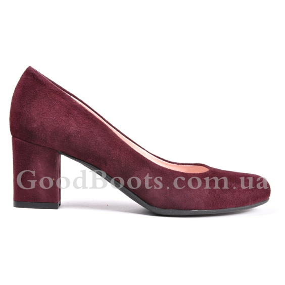 Туфлі човники Bravo Moda 1672/Sliwka Zamsz
