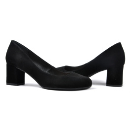 Bravo Moda 1672/Czarny zamsz Bravo Moda 1672/Czarny zamsz