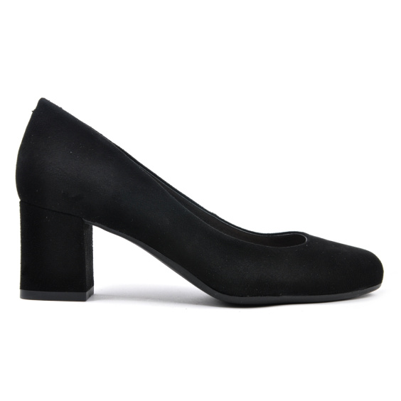 Туфлі човники Bravo Moda 1672/Czarny zamsz