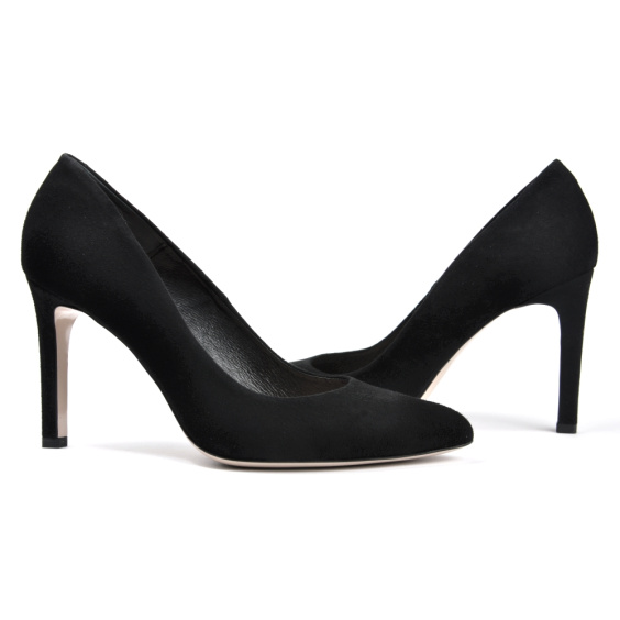 Туфлі BRAVO MODA 1373/CZARNY ZAMSZ