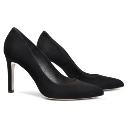 BRAVO MODA 1373/CZARNY ZAMSZ BRAVO MODA 1373/CZARNY ZAMSZ
