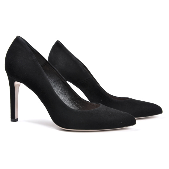 Туфлі BRAVO MODA 1373/CZARNY ZAMSZ