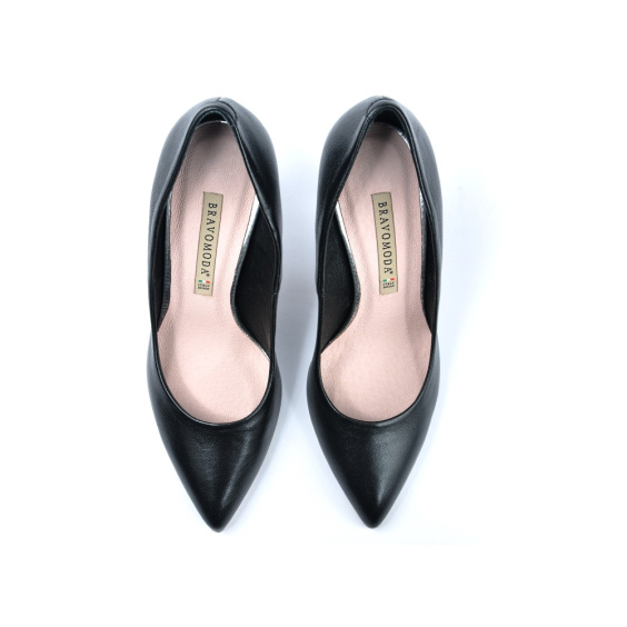 Туфлі BRAVO MODA 1373/CZARNY SKORA
