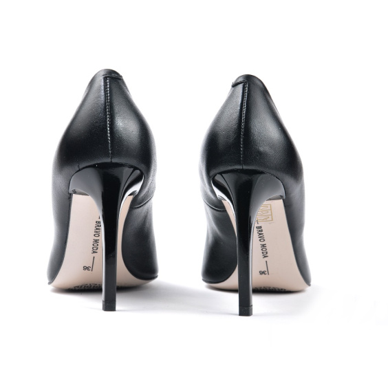 Туфлі BRAVO MODA 1373/CZARNY SKORA