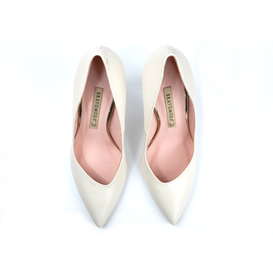 Туфлі BRAVO MODA 1825/KREM SKORA