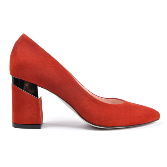 Туфлі BRAVO MODA 1773/CEGLA ZAMSZ