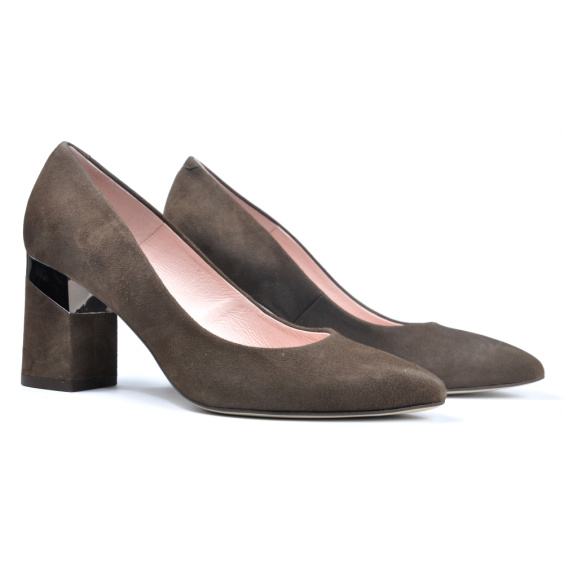Туфлі BRAVO MODA 1773/UMBER ZAMSZ