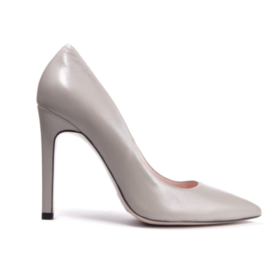 Туфлі човники BRAVO MODA 1254/SZARY SKORA
