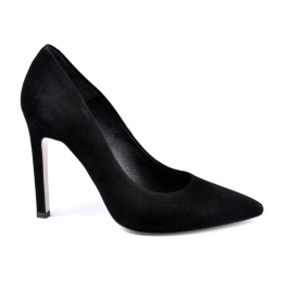 BRAVO MODA 1254 / CZARNY ZAMSZ