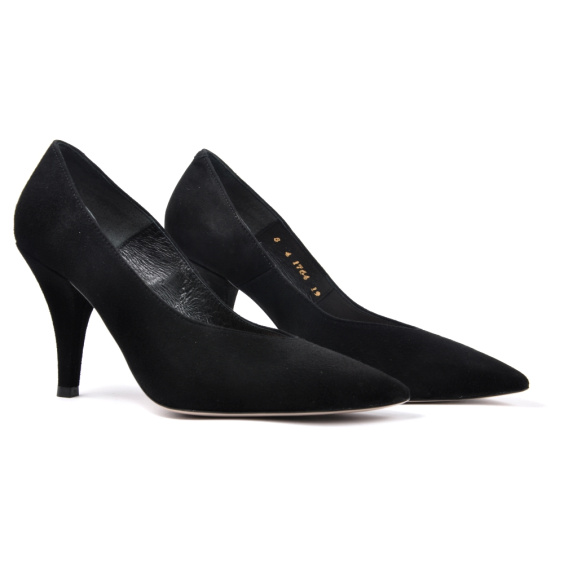 Туфлі BRAVO MODA 1764/CZARNY ZAMSZ