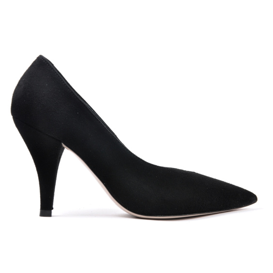Туфлі BRAVO MODA 1764/CZARNY ZAMSZ