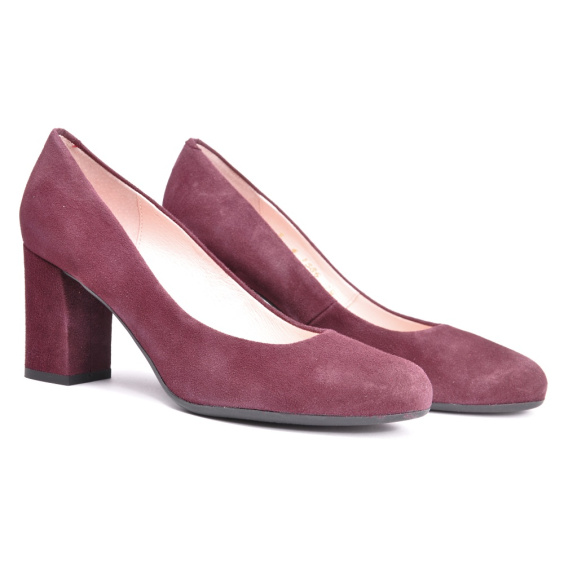 Туфлі BRAVO MODA 1586/ SLIWKA ZAMSZ