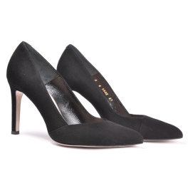 BRAVO MODA 1332/CZARNY ZAMSZ BRAVO MODA 1332/CZARNY ZAMSZ