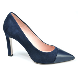 Bravo Moda 1788/BLUE ZAMSZ+GRANAT