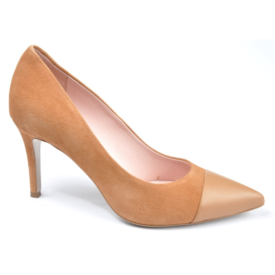 Туфлі Bravo Moda1782/TOFII ZAMSZ+SKORA