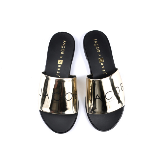 Шльопанці NESSI JC021/gold