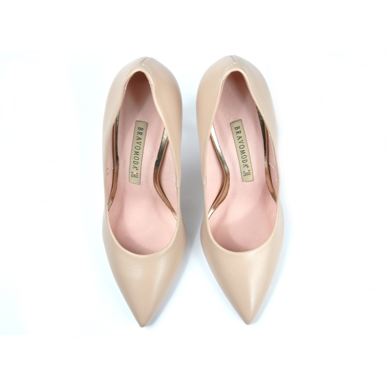 Туфлі човники BRAVO MODA 1254/BEZ 102