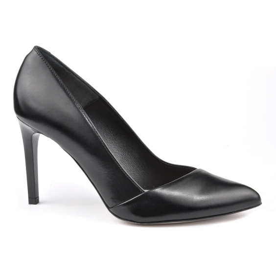 Туфлі човники BRAVO MODA 1332/CZARNY SKORA