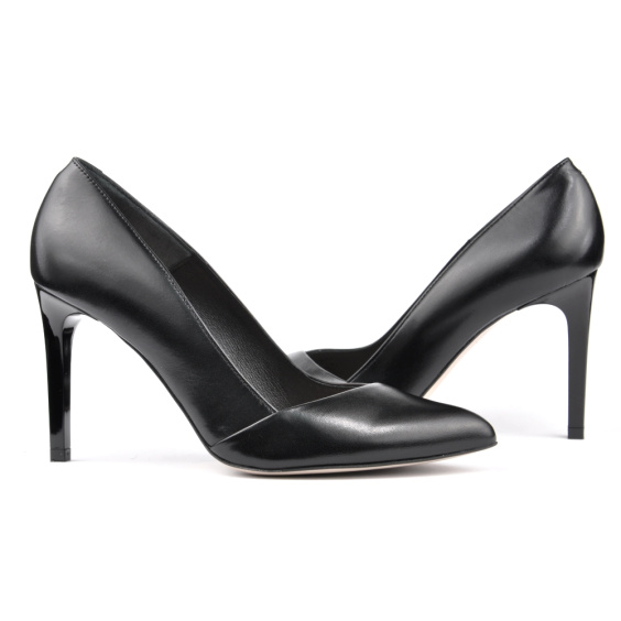 Туфлі човники BRAVO MODA 1332/CZARNY SKORA